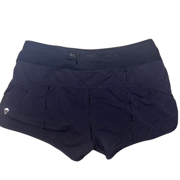 Ivivva by Lululemon Speedy Striped shorts size 14 - Picture 2 of 4